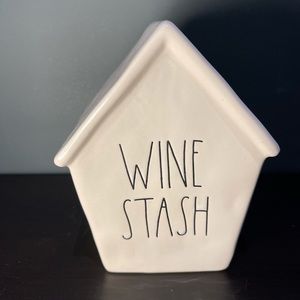 Rae Dunn WINE STASH Bank